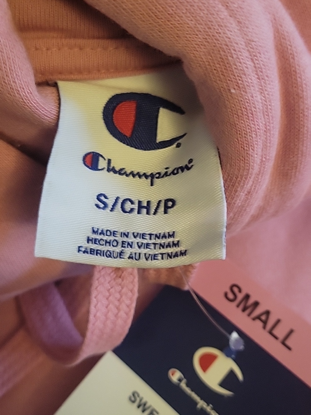Champion Pink Hoodie Top - Picture 4 of 4